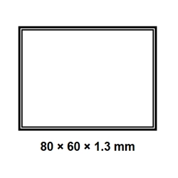 Tubo rectangular 60x80x1.3