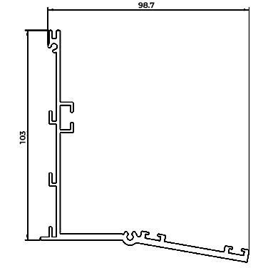 Cobija inferior motorizado