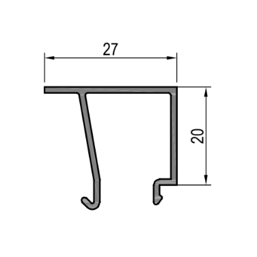 Junquillo hueco 9,5mm