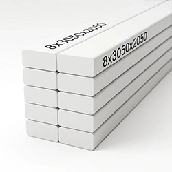PVC 8mm blanco